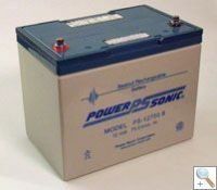Powersonic ps12750, 12V 75Ah Lead-Acid Rechargeable Battery