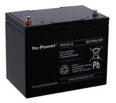 YUASA YC70-12, 12v 70Ah High Performance Heavy Duty Cyclic Mobility Battery