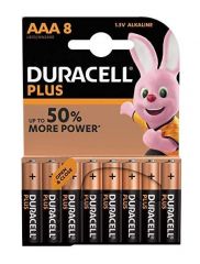  Duracell Plus Power AAA Pack of 8