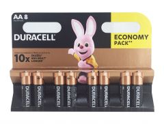 Duracell AA/LR6 Batteries - Pack of 8