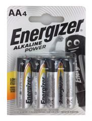 Energizer AA Alkaline Power pack of 4