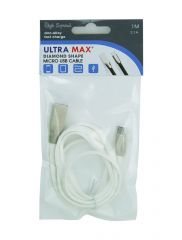 Ultra Max USB to Micro USB diamond cable zinc-alloy