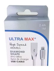 Diamond shape LIGHTNING to USB Cable