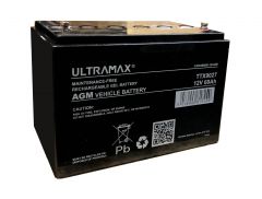 Ultramax TTX9027, 12v 60Ah AGM GEL Leisure Battery for Caravan, Campervan, Motorhome & Boats