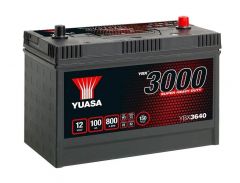 Yuasa 640SHD YBX3640 - 12V 100Ah 800A  Cargo Super Heavy Duty Battery
