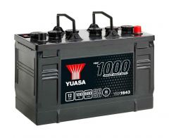 Yuasa YBX1643 / 643HD - 12V 96Ah 620A Cargo Heavy Duty Battery For trucks, agricultural and plant equipment and passenger service vehicles