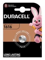 Duracell CR1616 3V Lithium Coin Battery - Pack of 1