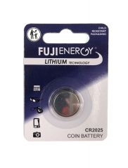 Fuji Energy Lithium CR2025 Coin Cell pack of 1