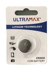 Ultra Max Lithium CR2032 Coin Cell