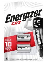 Energizer Lithium Photographic CR2, 2 Batteries in a Pack