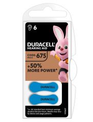 Duracell Hearing aid Batteries DA675, 1.4v Zinc Air