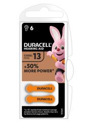 Duracell Hearing aid Batteries DA13, 1.4v Zinc Air