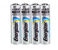  AAA Energizer Advanced Lithium shrink of 4