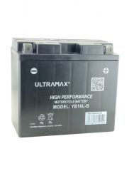 Ultramax Yumicron YB16L-B, 12v 19Ah Motorcycle Batteries. L(mm) W(mm) H(mm) 172 96 154