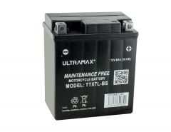 Ultramax TTX7L-BS (Replaces Yuasa YTX7L-BS), 12v 6Ah Motorcycle Batteries. L(mm) W(mm) H(mm) 114 71 131
