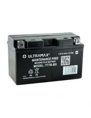 Ultramax YT7B-BS, 12v 6.5Ah Motorcycle Batteries. L(mm) W(mm) H(mm) 150 65 93