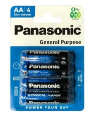 Panasonic General Purpose AA/R6 Battery Pack of 4