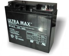 MK M17-12 SLD M (12V 18AH) 12V 18Ah Wheelchair Replacement Ultramax NP18-12 Battery