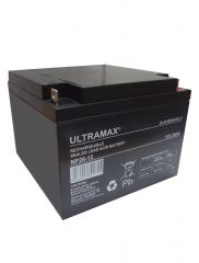 Sonnenschein S1224C (12V 26Ah) 12V 26Ah Emergency Light Replacement Ultramax NP26-12 Battery