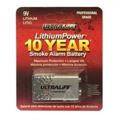 Ultra Life 9V Lithium Battery