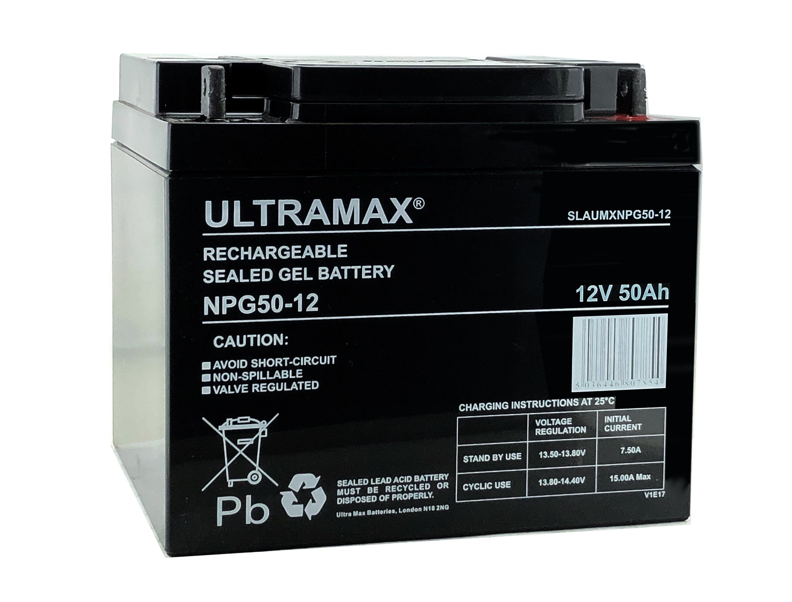 12 volt emergency light battery